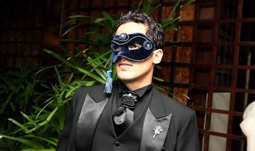 Como Fazer Máscara de Carnaval Veneza masculina