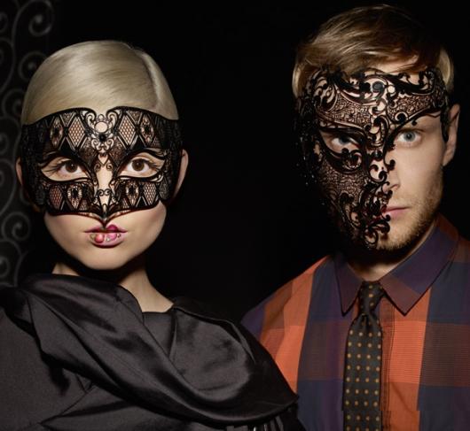 Como Fazer Máscara de Carnaval Veneza de renda preta