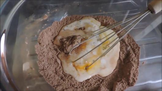 Cupcake de Chocolate massa feita a mão