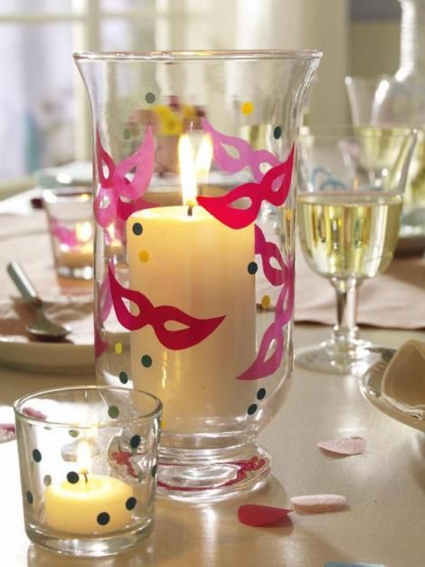 enfeite simples para festa