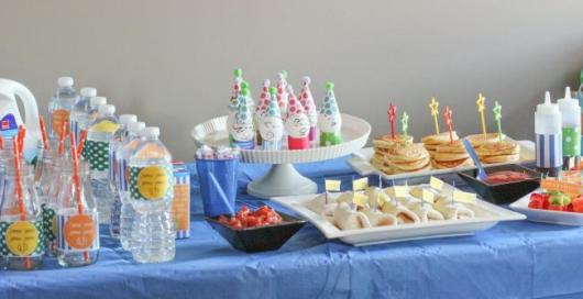 doces e salgados para festa do pijama simples