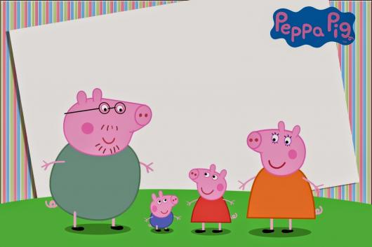 Convite da Festa Peppa Pig para imprimir em casa