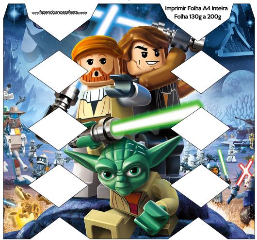 Kit Festa Infantil para Imprimir Star Wars