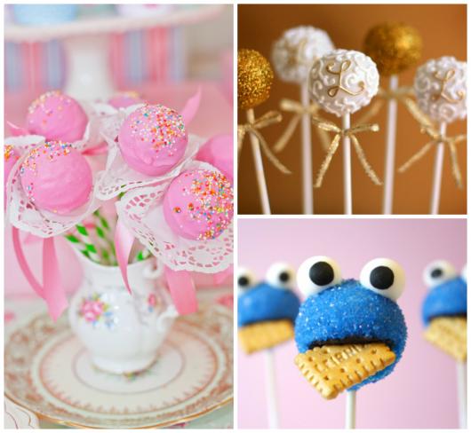 Pop Cake Criativo com cores vivas como rosa e azul