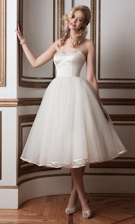 vestido de noiva vintage com saia princesa