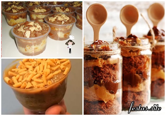 Bolo de Churros no pote