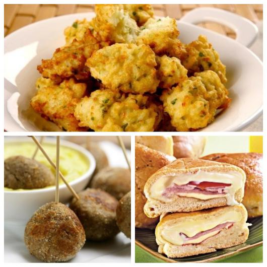 comidas para aniversário