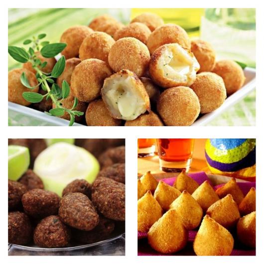 comidas para aniversário