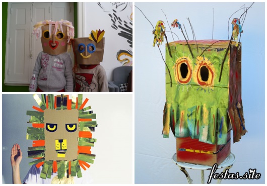 Como Fazer Máscara de Carnaval modelos