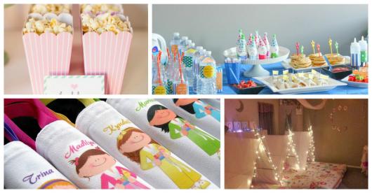 Como fazer uma festa do Pijama cardápio com pipoca e lanches