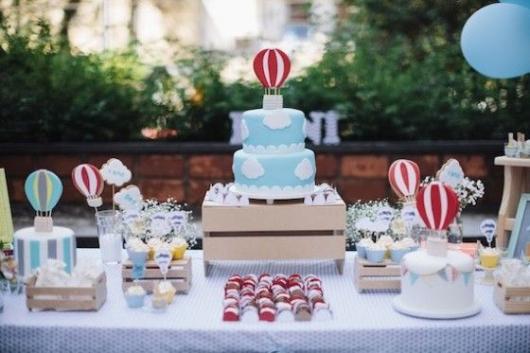 Decoração de Chá de Bebê de menino Balão