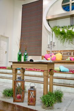 Decoração de Páscoa Para Igreja