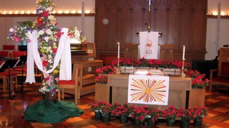 Decoração de Páscoa Para Igreja