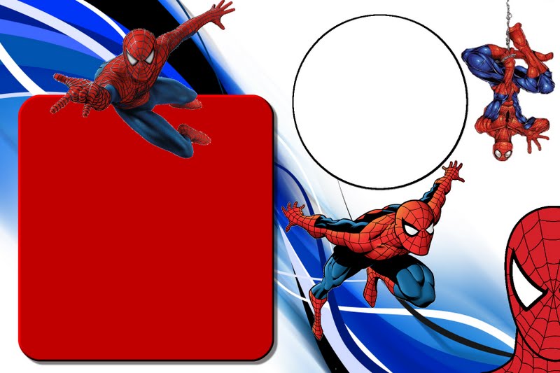 Kit Festa Homem Aranha para Editar e Imprimir Grátis