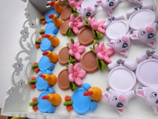 Lembrancinhas Moana de Biscuit porta bombom