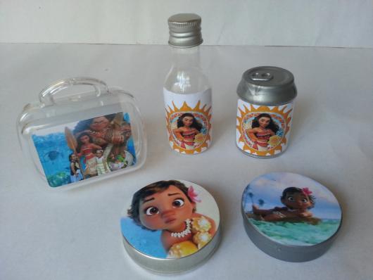 Lembrancinhas Moana Simples kit personalizados