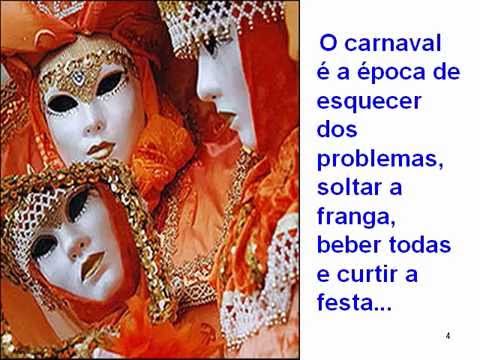 Mensagens de Carnaval com textos e imagens.