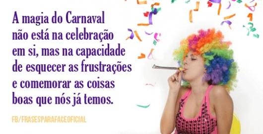 Mensagens de Carnaval com textos e imagens.