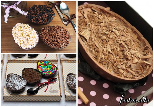 receitas de ovo de páscoa de colher