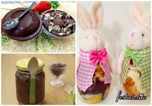 receitas de ovo de páscoa no pote