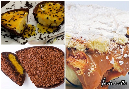 receitas de ovo de páscoa recheado