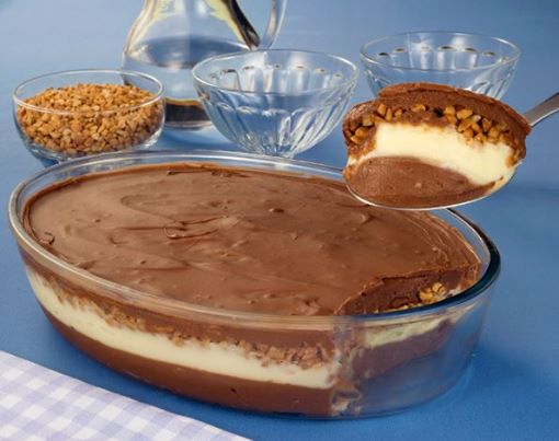 Receitas de Ovos de Páscoa na Travessa com camada crocante