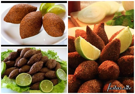 Receitas de Salgadinhos para Festa kibe