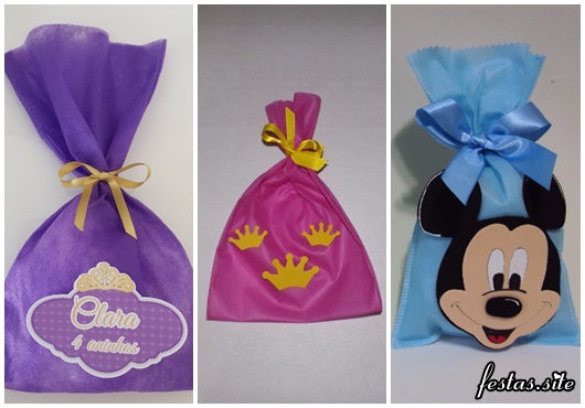 Saquinhos para Lembrancinhas modelos