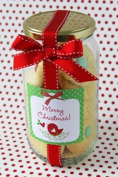 Potinhos de Vidro para lembrancinhas para Natal.