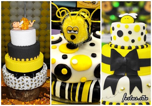 Fotos e Ideias de Bolo da Abelhinha