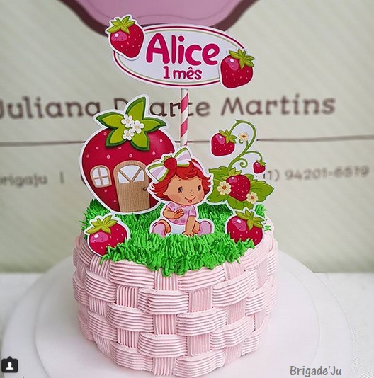 bolo Moranguinho bebê