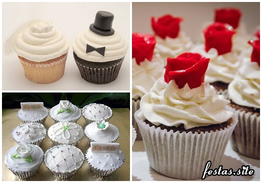 Como Fazer Lembrancinhas de Casamento cupcake de casamento