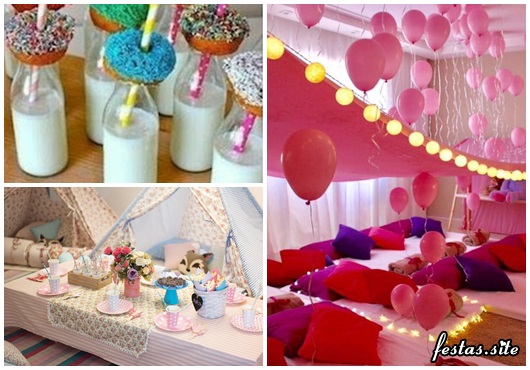 Como Fazer uma Festa do Pijama decoração