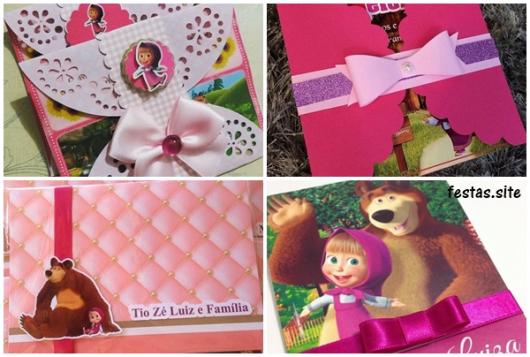 modelos em cor de rosa