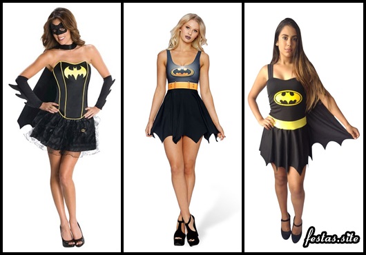 Fantasia Batgirl com vestido