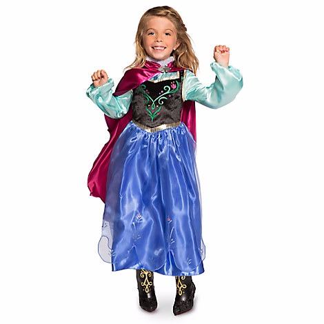 Fantasia da Frozen personagem Anna com bota