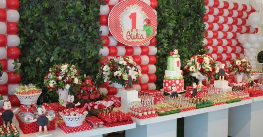 festa da joaninha para crianças de 1 ano