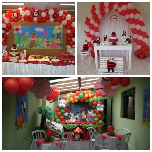 festa da joaninha simples