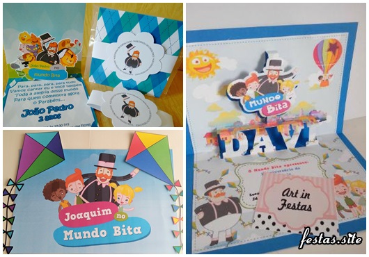 Festa Mundo Bita convites