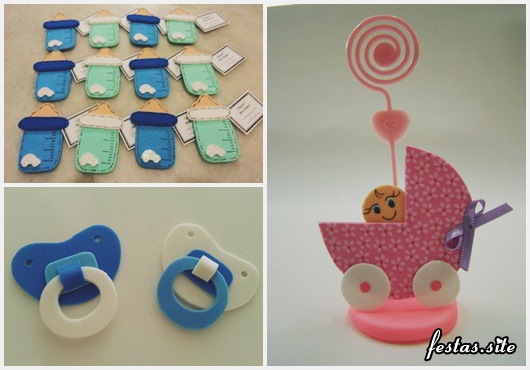 Lembrancinhas de Maternidade de EVA