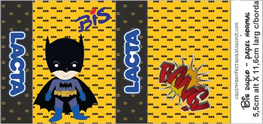 Fotos e Ideias de Lembrancinhas do Batman de biscuit kit festa