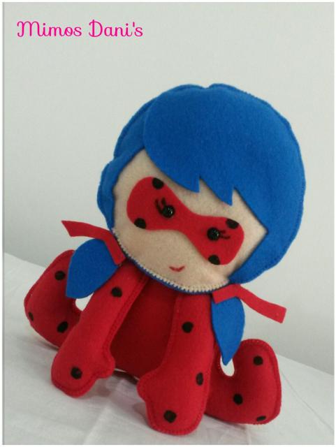 Lembrancinhas Ladybug em feltro mini Ladybug