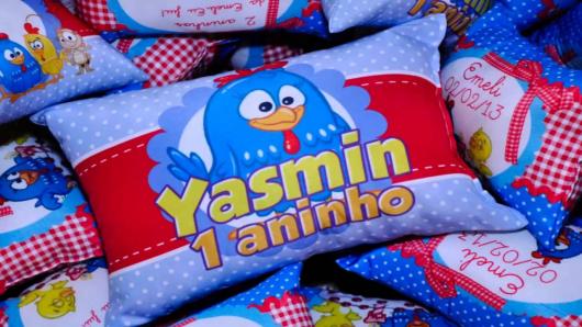 Lembrancinhas Personalizadas Galinha Pintadinha: almofada