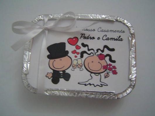 Lembrancinhas Personalizadas para Casamento: marmitinha