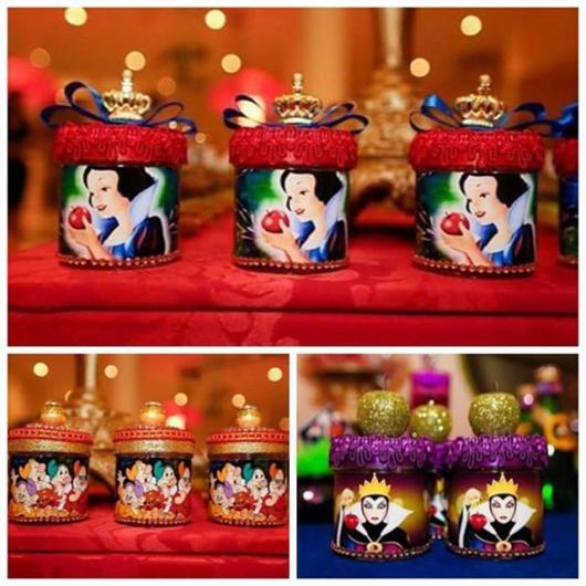Lembrancinhas Personalizadas Branca de Neve: porta jóia