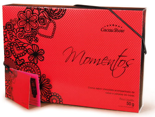 Presente Dia dos Namorados: caixa Cacau Show Momentos