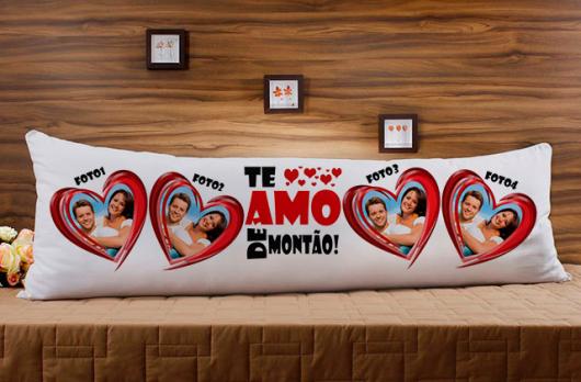 Presente Dia dos Namorados: almofada com foto