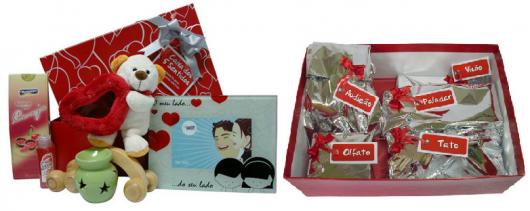 Presente Dia dos Namorados: kit com pelúcia e porta-retrato