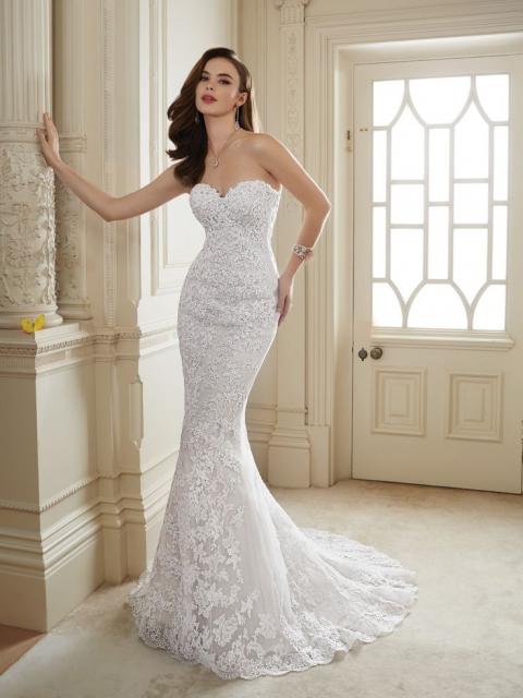 Vestido de Noiva Tomara que Caia coladinho