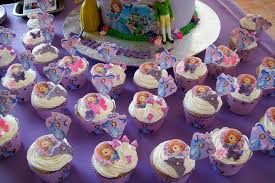 Cupcake Princesa Sofia decorado 